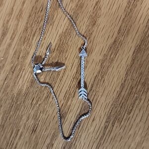 Origami Owl Silver Aarow Adjustable Bracelet